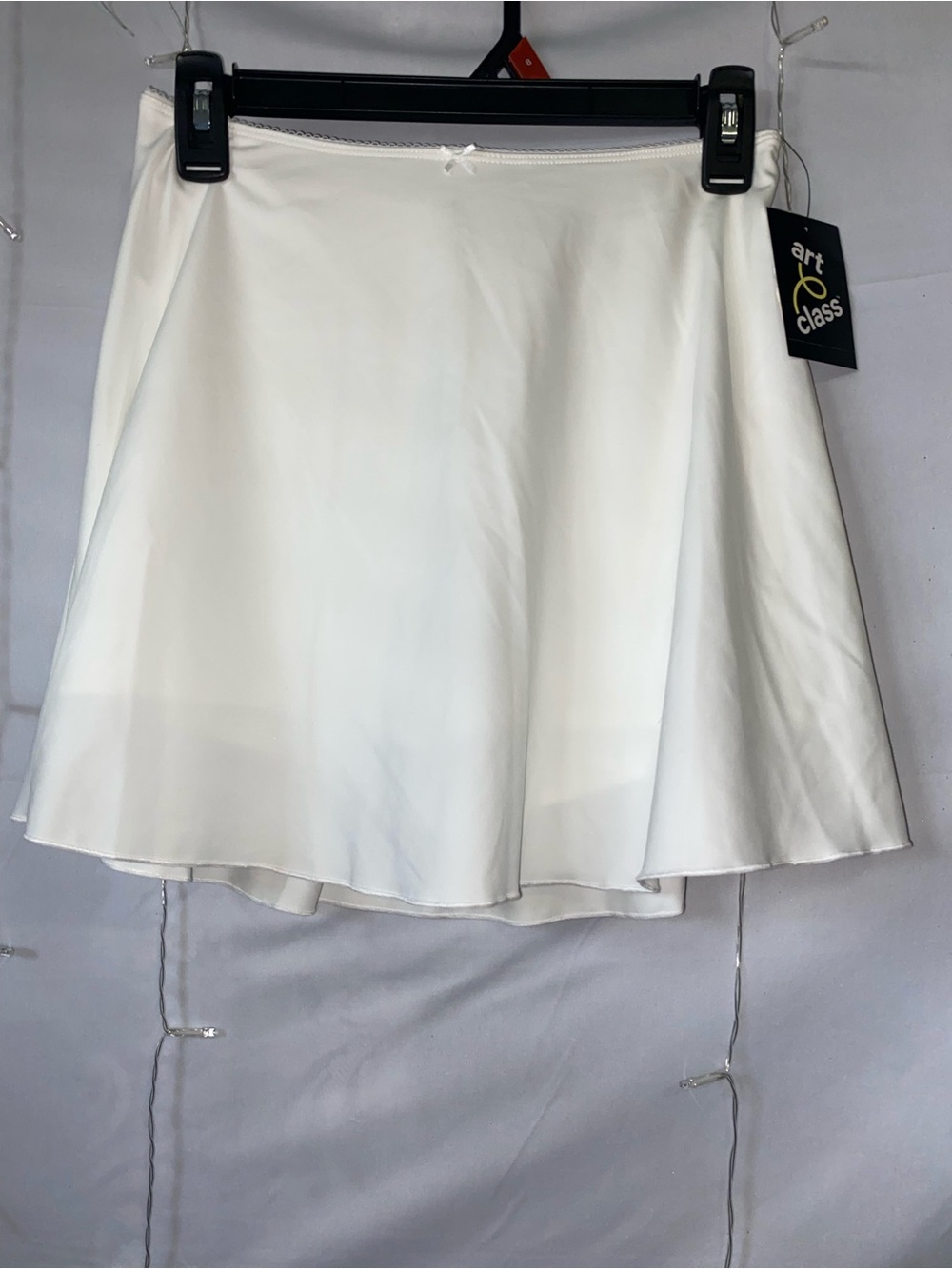 art class White Skater Skirt